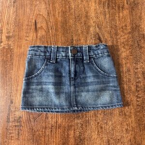 GAP babyGap 1969 Mini Denim Skirt - Blue